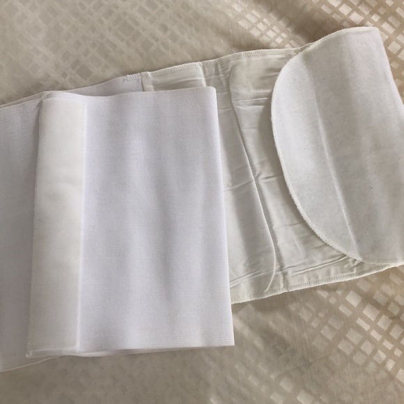 Postpartum binder in White Maternity Belt Girdle - Picture 3 of 4